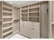 Large walk-in closet with ample shelving and hanging space at 31 Vista Outlook St, Henderson, NV 89011