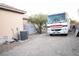 RV parking and storage shed in the backyard at 5527 Breecher Ave, Las Vegas, NV 89131