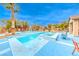 Large pool with spa and plenty of seating at 5527 Breecher Ave, Las Vegas, NV 89131