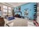 bedroom with hockey theme and ample space for play at 4160 W Ford Ave, Las Vegas, NV 89139