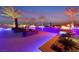 Stunning pool and patio area with lounge chairs and fire pit at 4160 W Ford Ave, Las Vegas, NV 89139