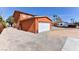 Attached garage with ample space for vehicles and storage at 1818 Waldman Ave, Las Vegas, NV 89102
