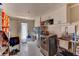 Bright laundry room, washer, dryer, storage, and utility sink at 1818 Waldman Ave, Las Vegas, NV 89102