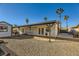 Backyard with covered patio, hammock, and shed at 3698 Rawhide Ct, Las Vegas, NV 89120