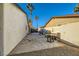 Outdoor grilling area with patio furniture at 3698 Rawhide Ct, Las Vegas, NV 89120