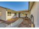 Front entry with walkway and fountain at 3698 Rawhide Ct, Las Vegas, NV 89120