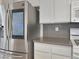 Stainless steel smart refrigerator in the kitchen at 504 Landra Ln, Henderson, NV 89015