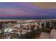 Relaxing balcony area with city view, perfect for enjoying the outdoors at 322 Karen Ave # 3707, Las Vegas, NV 89109