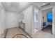 Elegant foyer with marble flooring, decorative console table, and entry to unit at 322 Karen Ave # 3707, Las Vegas, NV 89109