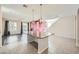 Spacious kitchen with granite island, stainless steel appliances, and ample cabinetry at 7745 Tyrell Peaks St, Las Vegas, NV 89139