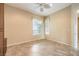 Bedroom with ceiling fan, natural light, and tile flooring at 1964 Oliver Springs St, Henderson, NV 89052