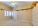 Bright bedroom with double closets and plantation shutters at 2412 Eagleridge Dr, Henderson, NV 89074