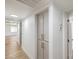 Bright hallway with linen closet and light wood floors at 2500 W Oakey Blvd, Las Vegas, NV 89102