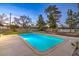 Enjoy this refreshing blue swimming pool in the backyard at 2500 W Oakey Blvd, Las Vegas, NV 89102