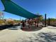 Modern playground with shade structures and play equipment at 3029 Camino Sereno Ave, Henderson, NV 89044