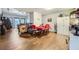 Bright dining area with a wooden table and chairs at 3143 Sonata Dr, Las Vegas, NV 89121