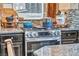 Stainless steel appliances and granite countertops highlight this kitchen at 5728 Collier Falls Ave, Las Vegas, NV 89139