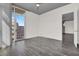 Bright bedroom featuring a private balcony with scenic views and modern finishes at 353 E Bonneville Ave # 313, Las Vegas, NV 89101