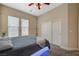 Spacious bedroom with lighted bed and window blinds at 10758 Chillingham Dr, Las Vegas, NV 89183