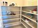 Bright and spacious pantry with ample shelving for storage at 32 Honeymoon Dr, Henderson, NV 89011