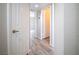 Hallway features updated paint and flooring at 8455 W Sahara Ave # 154, Las Vegas, NV 89117