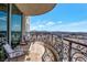 Private balcony with scenic city views at 9103 Alta Dr # 701, Las Vegas, NV 89145