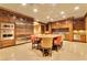Gourmet kitchen with stainless steel appliances and island at 9103 Alta Dr # 701, Las Vegas, NV 89145
