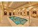 Luxurious spa with a relaxing pool and ornate details at 9103 Alta Dr # 701, Las Vegas, NV 89145