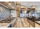 Detailed view of the kitchen with high-end appliances, granite countertops, and mosaic backsplash at 677 Boulder Summit Dr, Henderson, NV 89012