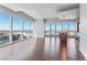 Spacious living room featuring hardwood floors and city views at 4471 Dean Martin Dr # 801, Las Vegas, NV 89103