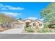 Single-story home with landscaped yard and attached garage at 7832 Red Leaf Dr, Las Vegas, NV 89131