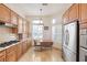 Spacious kitchen with ample cabinet space and breakfast nook at 9112 Eagle Ridge Dr, Las Vegas, NV 89134