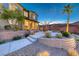 Lovely townhome exterior with landscaped front yard and inviting walkway at 965 Nevada State Dr # 1101, Henderson, NV 89002