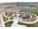 Aerial view of park featuring playgrounds, grassy areas and walking trails at 361 Andy Wheeler Dr, Henderson, NV 89011