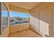 Private balcony with views of surrounding community at 7151 S Durango Dr # 214, Las Vegas, NV 89113