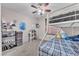 Bedroom with bunk beds and plenty of storage at 1550 Desertaire Way, Las Vegas, NV 89110