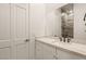 Bathroom features granite countertops, modern fixtures, and a large vanity at 1725 Bannie Ave, Las Vegas, NV 89102