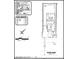 Property site plan showing lot dimensions, building setbacks, garage, porch, and street access at 633 N Water St, Henderson, NV 89015