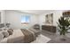 Stylishly furnished bedroom with a modern design and ample natural light at 647 N Water St, Henderson, NV 89015
