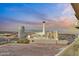 This city view captures the vibrant skyline with prominent buildings and clear skies at twilight at 2747 Paradise Rd # 2206, Las Vegas, NV 89109