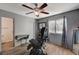 Room with professional chair and equipment, ideal as a home office or studio at 537 Kristin Ln, Henderson, NV 89011