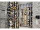 Temperature controlled wine cellar with capacity for many bottles at 667 Palisade Rim Dr, Henderson, NV 89012