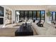 Spacious living room with a large black center table and view of the outdoors at 2401 Driftwood Dr, Las Vegas, NV 89107