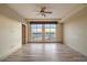 Bright bedroom with city views and wood flooring at 9101 Alta Dr # 1406, Las Vegas, NV 89145