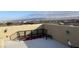 Rooftop deck with city views and seating area at 9869 Juno Hills St, Las Vegas, NV 89178