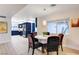 Cozy dining area near the kitchen, featuring natural light and a modern aesthetic at 2240 Mohigan Way, Las Vegas, NV 89169