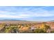 Panoramic aerial view with distant city skyline and mountain range at 3 Palmbrook Ln, Henderson, NV 89052