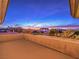 Private balcony offering scenic sunset views at 3 Palmbrook Ln, Henderson, NV 89052