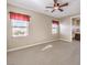 Spacious bedroom with carpet and ceiling fan at 3 Palmbrook Ln, Henderson, NV 89052