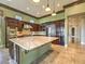 Spacious kitchen with granite countertops and custom cabinetry at 3 Palmbrook Ln, Henderson, NV 89052